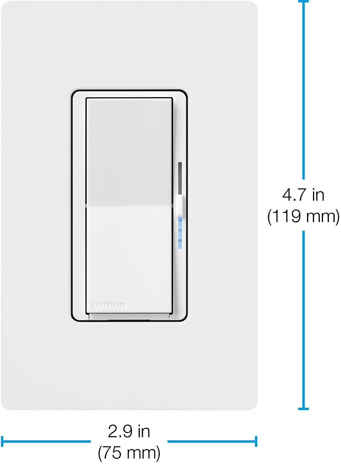 No Neutral Required. The Diva smart dimmer switch works in any home, of any age, as it does not require a neutral wire.