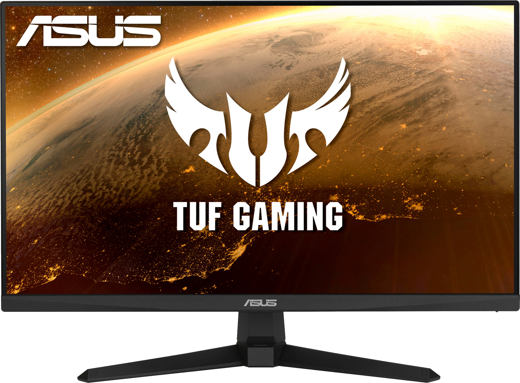 Angle View: ASUS - TUF Gaming 23.8" IPS FHD 1080P 165Hz 1ms FreeSync Premium Gaming Monitor (DisplayPort, HDMI) - Black