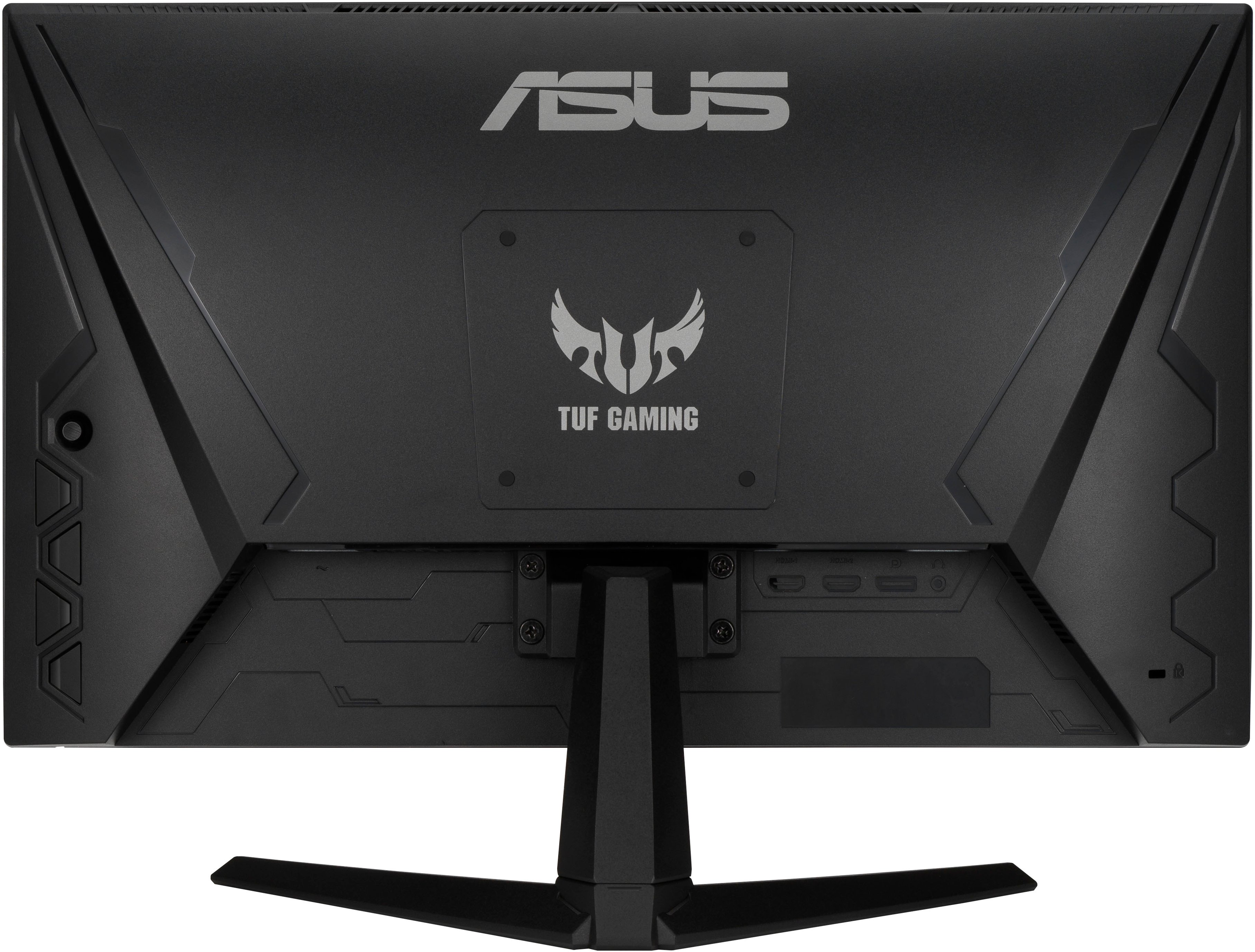 Left View: ASUS - TUF Gaming 23.8" IPS FHD 1080P 165Hz 1ms FreeSync Premium Gaming Monitor (DisplayPort, HDMI) - Black