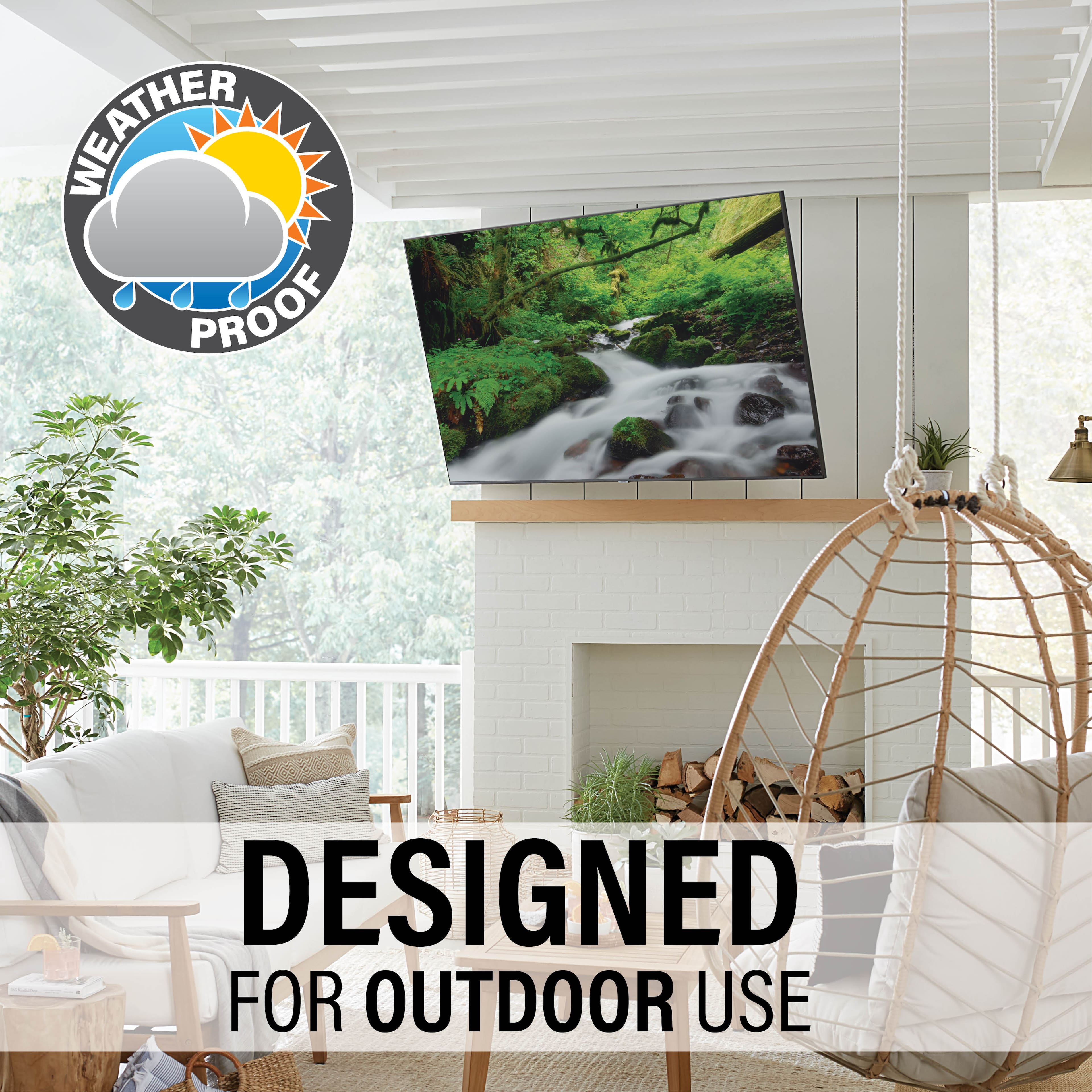 Weatherproof Designed for Outdoor Use