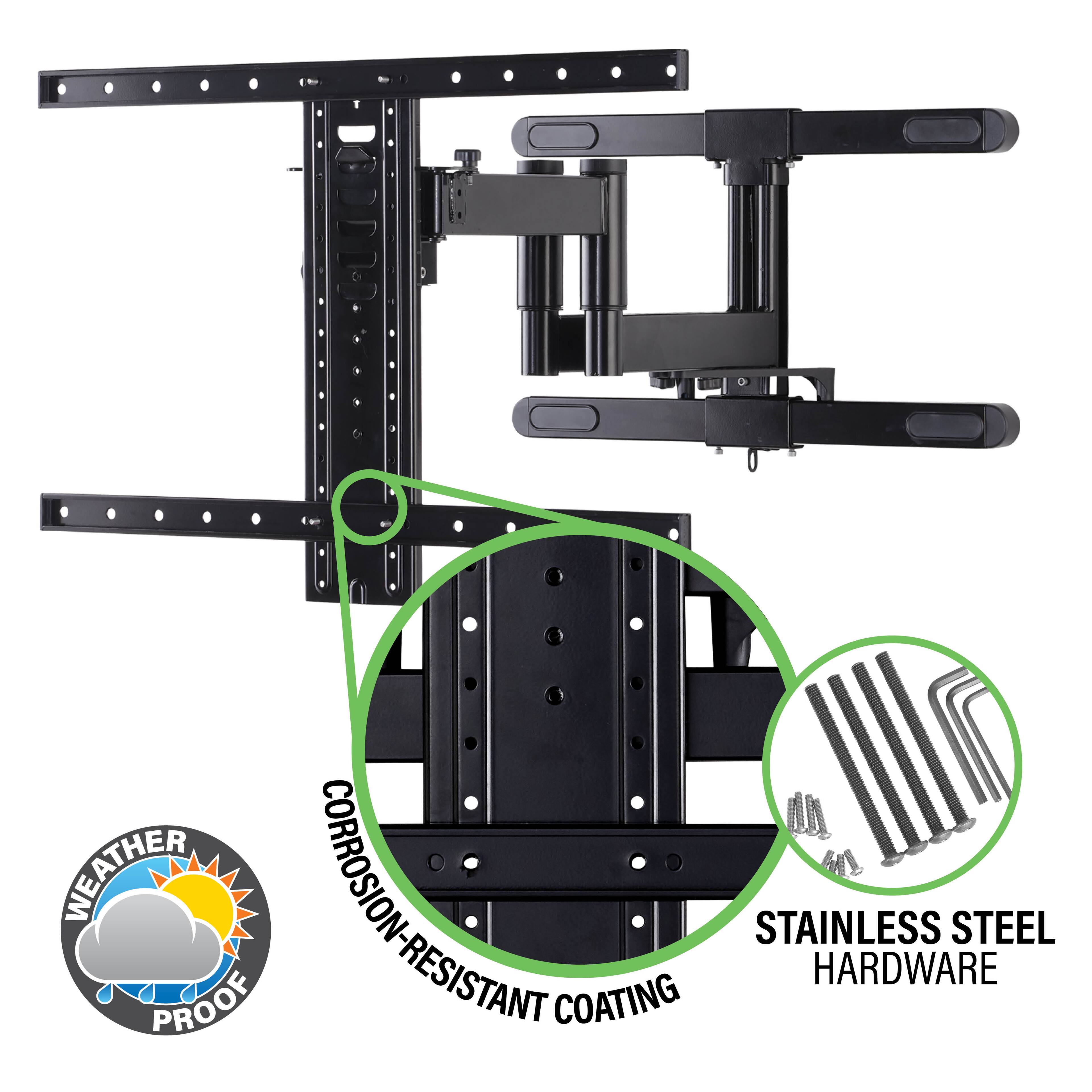 WEATHER CORROSION-RESISTANT STAINLESS STEEL HARDWARE PROOF COATING