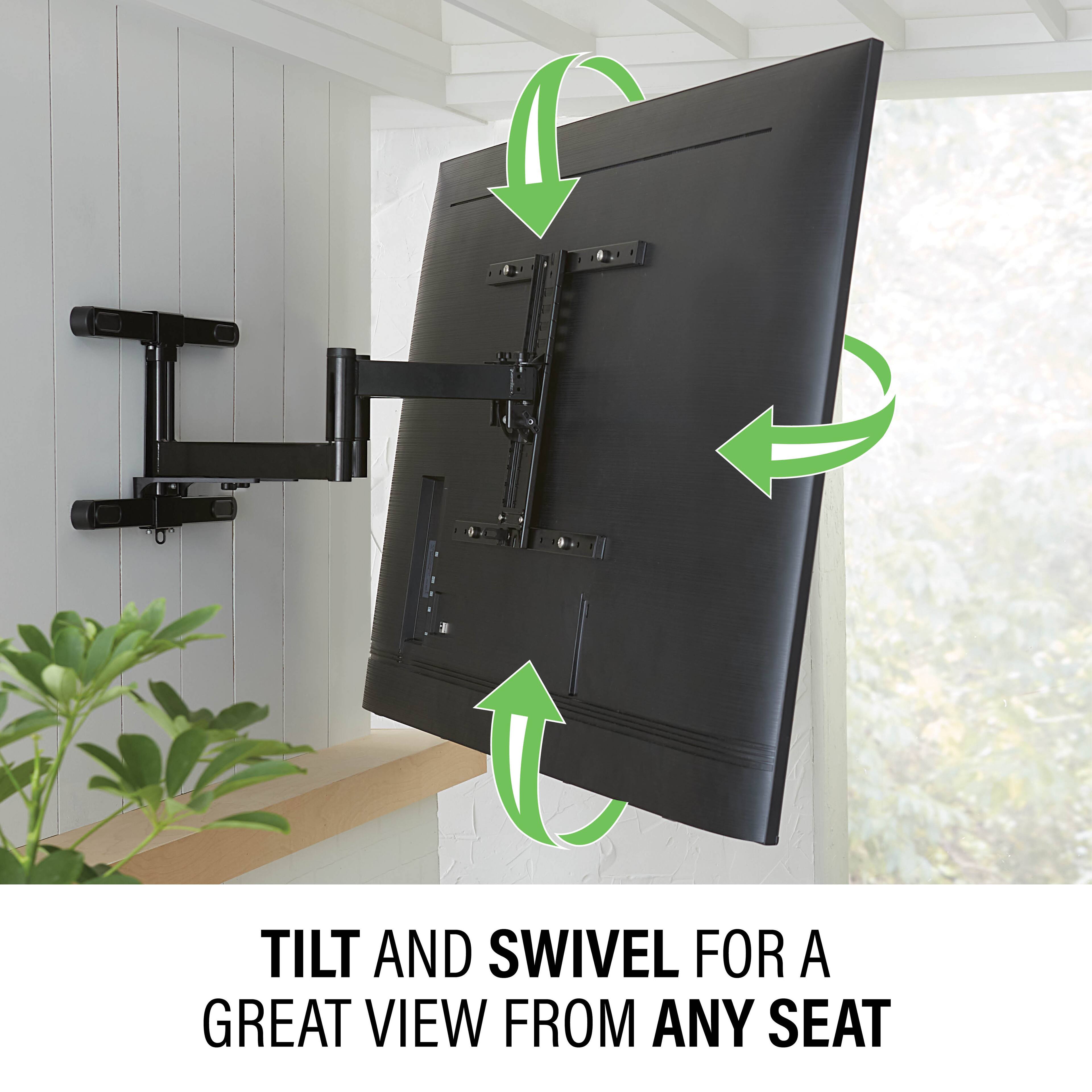 TILT AND SWIVEL FOR A GREAT VIEW FROM ANY SEAT