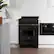 Alt View 12. ZLINE - 24" 2.8 cu. ft. Induction Range with a 4 Element Stove and Electric Oven in Black Stainless Steel.