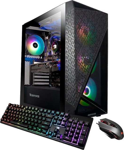 iBUYPOWER – SlateMesh Gaming Desktop – Intel Core i9-13900KF – 32GB Memory – NVIDIA GeForce RTX 3070Ti 8GB – 1TB NVMe – Black
