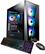 Front. iBUYPOWER - SlateMR Gaming Desktop – AMD Ryzen 5 7600 – 16GB Memory – NVIDIA GeForce RTX 3060 8GB – 500GB NVMe - Black.