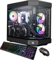iBUYPOWER - Y60 Gaming Desktop – AMD Ryzen 7 7700X – 16GB Memory – NVIDIA GeForce RTX 3070 8GB – 1TB NVMe - Black - Front_Zoom