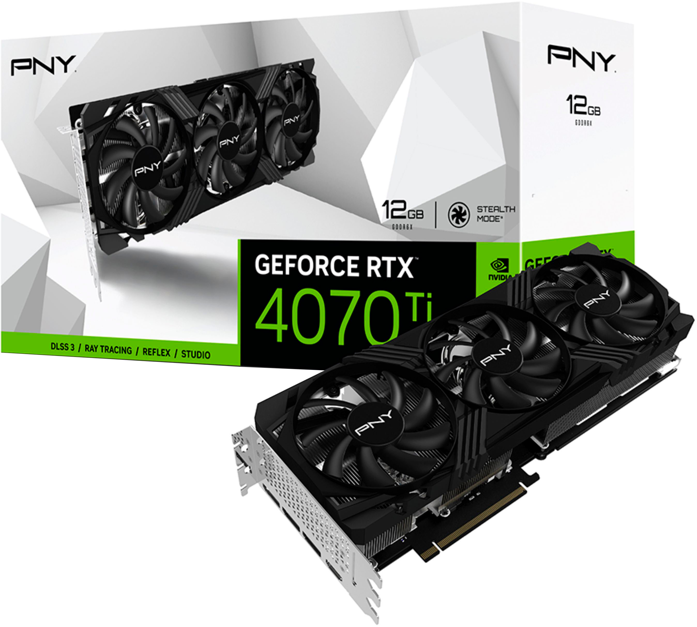 PNY NVIDIA GeForce RTX 4080 16GB GDDR6X PCI Express 4.0 Graphics Card with  Triple Fan and DLSS 3 Black VCG408016TFXXPB1 - Best Buy
