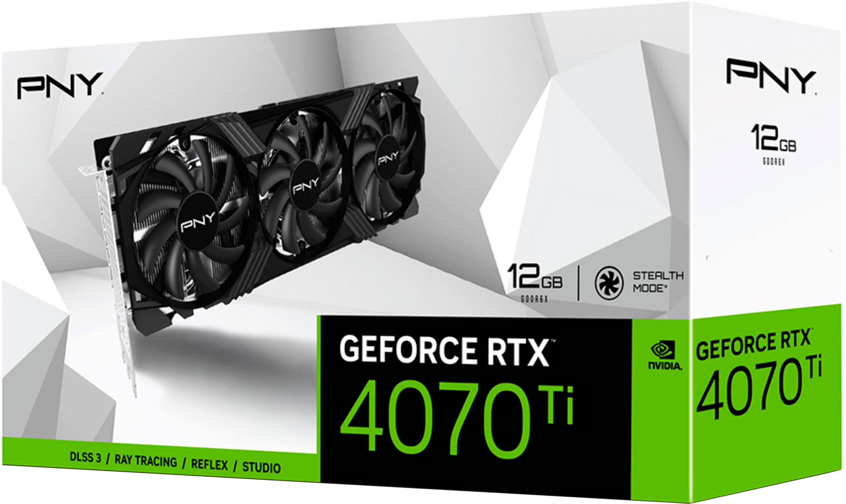 PNY NVIDIA GeForce RTX 4070 Ti 12GB GDDR6X PCI Express 4.0