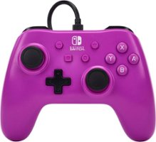 PowerA - Wired Controller for Nintendo Switch - Grape Purple - Front_Zoom