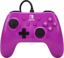 PowerA - Wired Controller for Nintendo Switch - Grape Purple - Front_Zoom