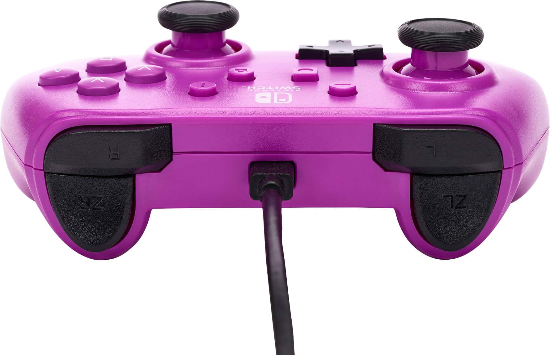 Alt View 14. PowerA - Wired Controller for Nintendo Switch - Grape Purple.