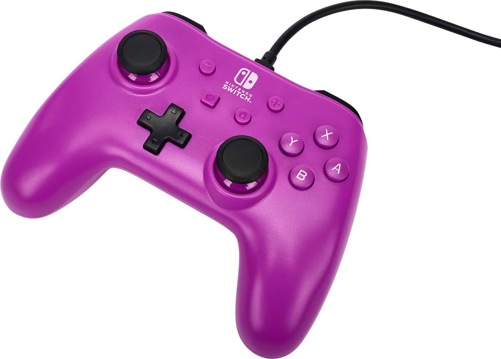 Alt View 20. PowerA - Wired Controller for Nintendo Switch - Grape Purple.