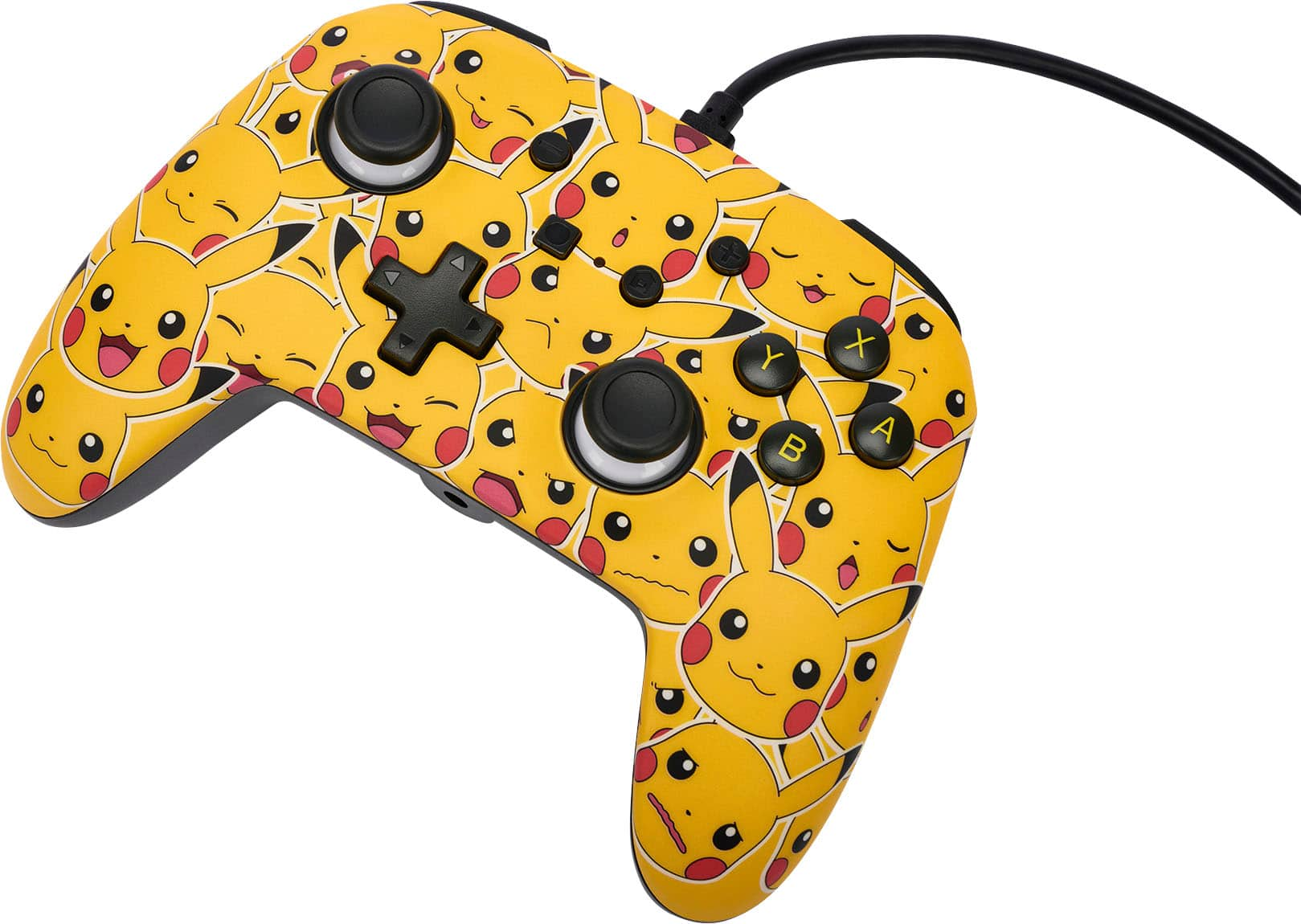 Power A YELLOW POKEMON XBOX CONTROLLER 1511623-01 VGC