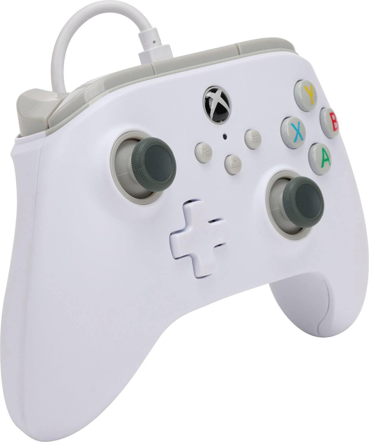 Angle. PowerA - Wired Controller for Xbox Series X|S - White.