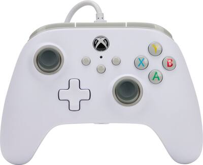 PowerA Wired Controller for Xbox Series X|S White 1519365-01 PowerA Wired Controller for Xbox Series X|S White 1519365-01