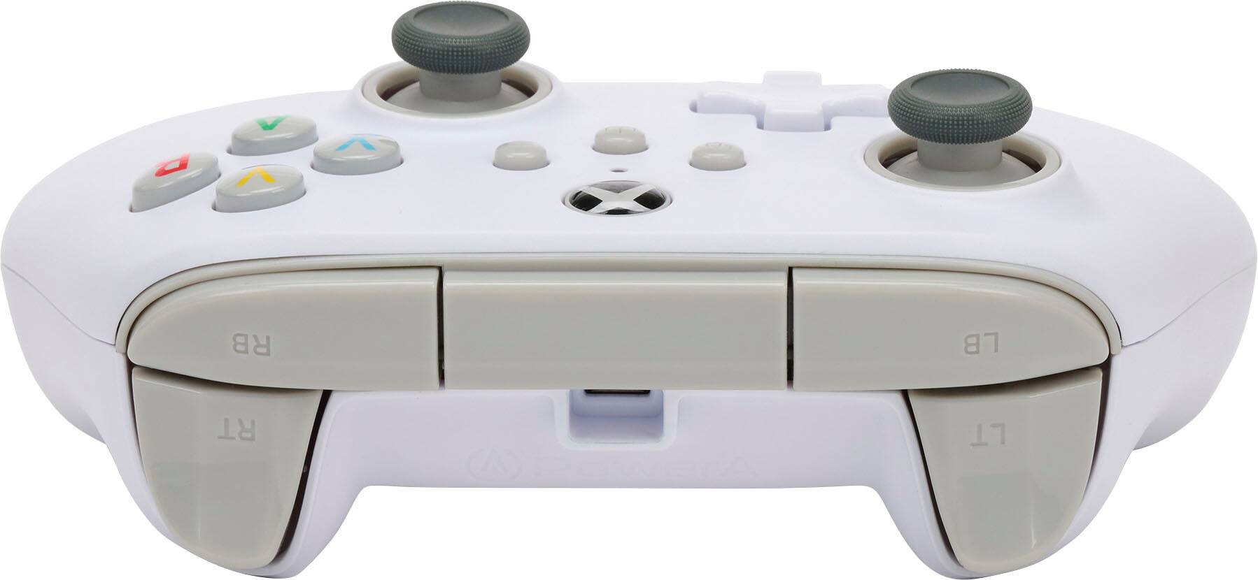 Alt View 13. PowerA - Wired Controller for Xbox Series X|S - White.