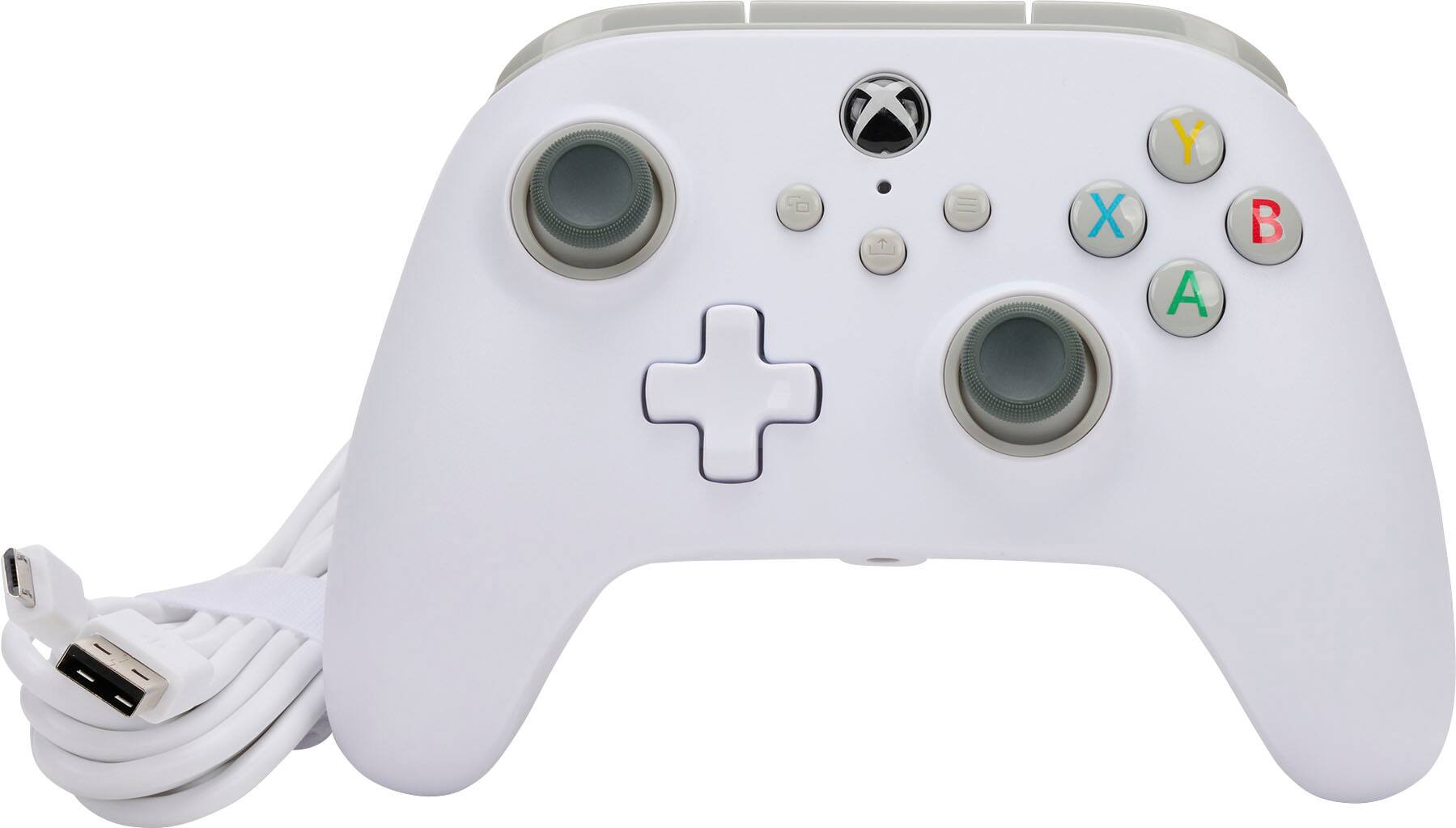 Alt View 16. PowerA - Wired Controller for Xbox Series X|S - White.