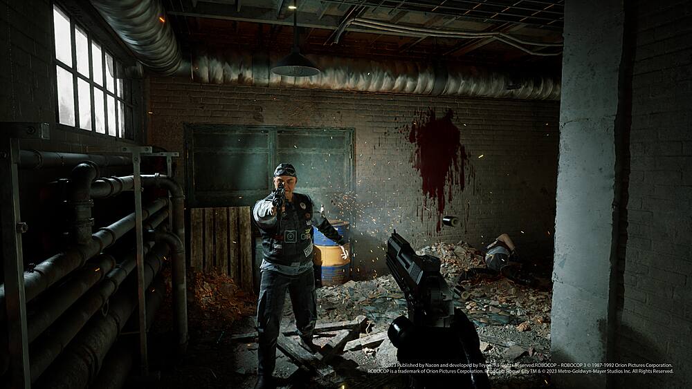 Angle. Maximum Games - RoboCop: Rogue City.