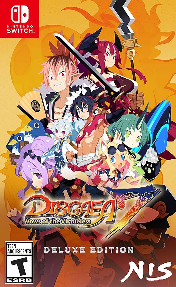 Disgaea 7: Vows of the Virtueless - Deluxe Edition PS4 北米版 輸入