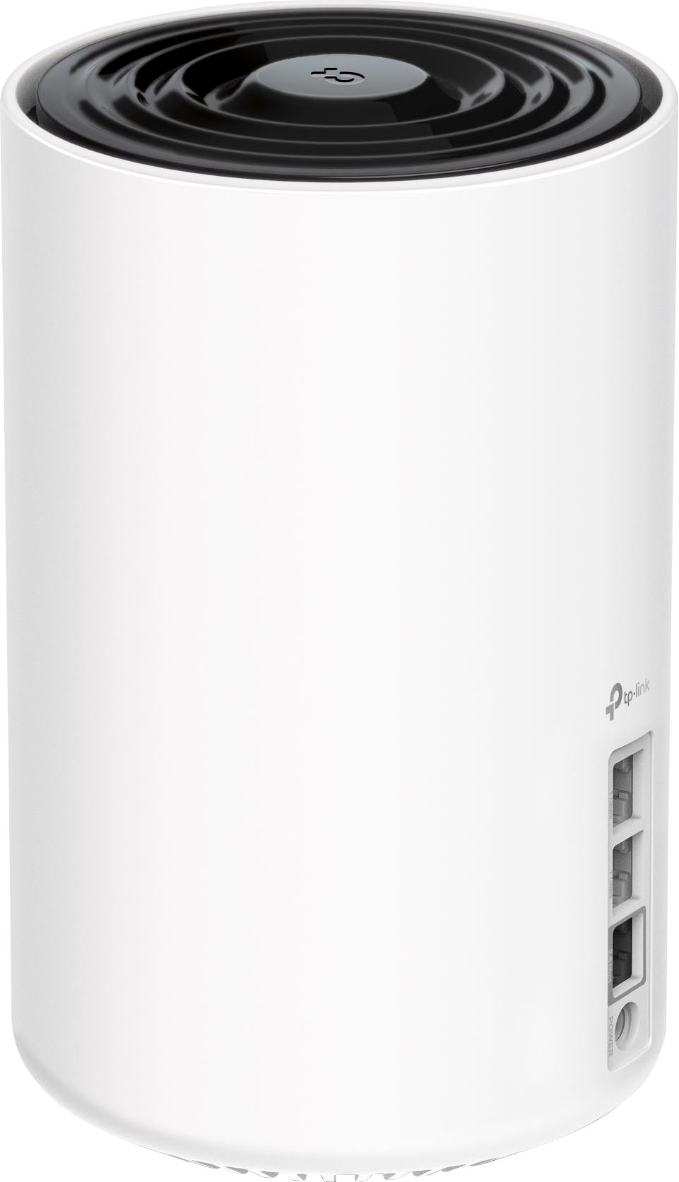 Angle View: TP-Link - Deco XE75 Pro AXE5400 Tri-Band Mesh Wi-Fi 6E System (1-Pack) - White