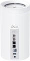 Left. TP-Link - Deco BE22000 Tri-Band Mesh Wi-Fi 7 System (3-Pack) - White.