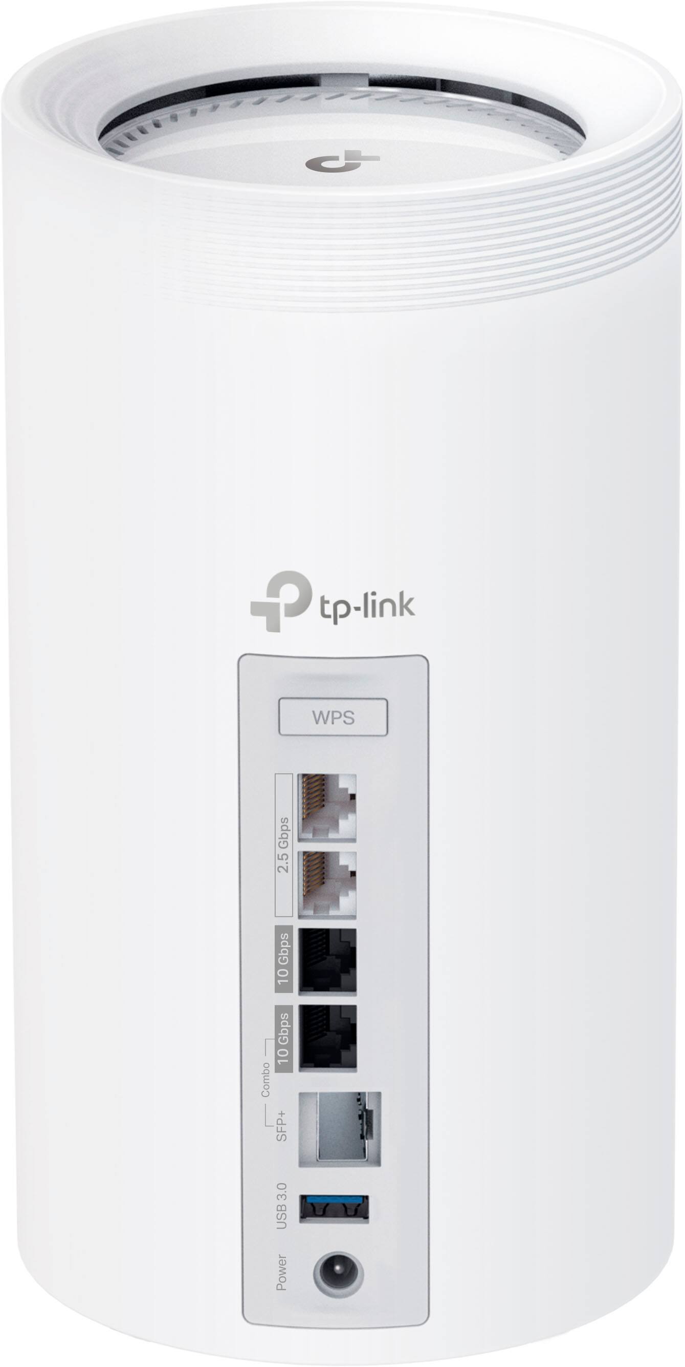 TP Link Deco BE22000 Tri Band Mesh Wi Fi 7 System (3 Pack) White 