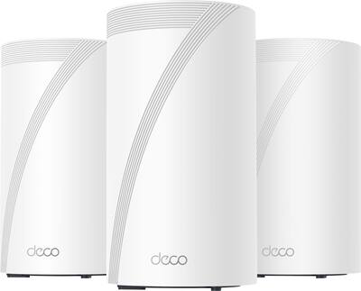 TP Link Deco BE22000 Tri Band Mesh Wi Fi 7 System (3 Pack TP Link Deco BE22000 Tri Band Mesh Wi Fi 7 System (3 Pack