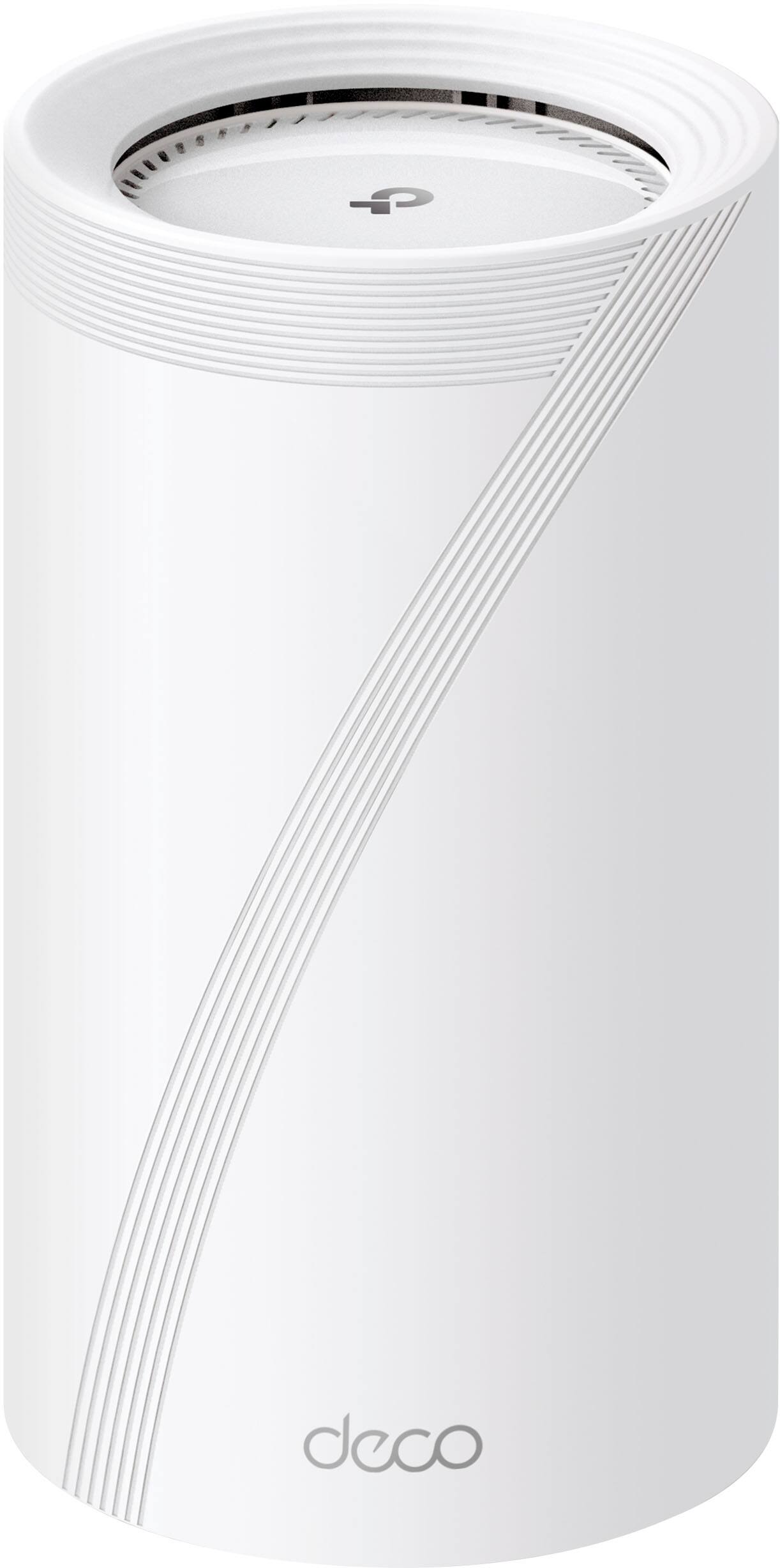 TP Link Deco BE22000 Tri Band Mesh Wi Fi 7 System (3 Pack) White 