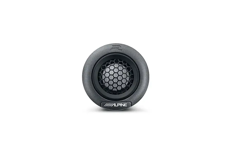 Alt View 24. Alpine - R-Series 6.5" 3-Way Hi-Resolution Component Pro Car Speakers with Glass Fiber Reinforced Cone (Pair) - Black.