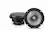 Front. Alpine - R-Series 6.5" 2-Way Hi-Resolution Coax Car Speakers with Glass Fiber Reinforced Cone (Pair) - Black.