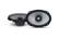 Front. Alpine - R-Series 6x9" 2-Way Hi-Resolution Coax Car Speakers with Glass Fiber Reinforced Cone (Pair) - Black.