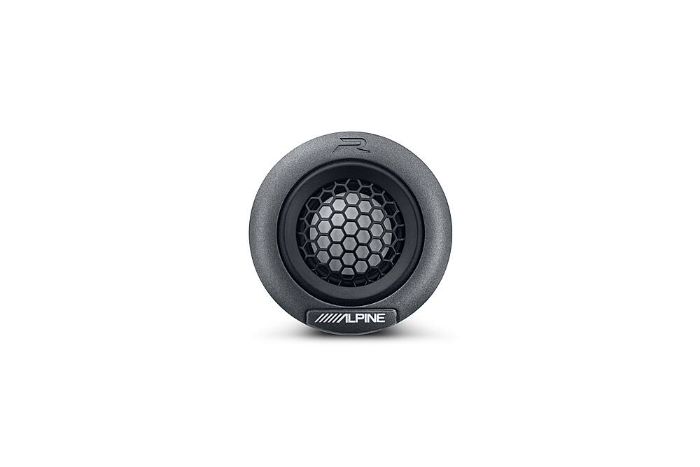 Alt View 19. Alpine - R-Series 6.5" 2-Way Hi-Resolution Component Pro Car Speakers with Glass Fiber Reinforced Cone (Pair) - Black.