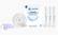 Angle. Snow - Diamond Teeth Whitening Kit - White.