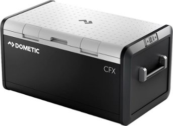 Dometic - CFX3 100-Liter Portable Refrigerator and Freezer, Powered by AC/DC or Solar - Front_Zoom