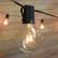 Angle. Excello Global Products - G40 String Lights - 50-feet - Clear.
