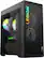Alt View 12. Lenovo - Legion Tower 5 AMD Gaming Desktop - AMD Ryzen 7-7700X - 16GB Memory - NVIDIA GeForce RTX 4070 12GB - 512GB SSD + 1TB HDD - Storm Gray.