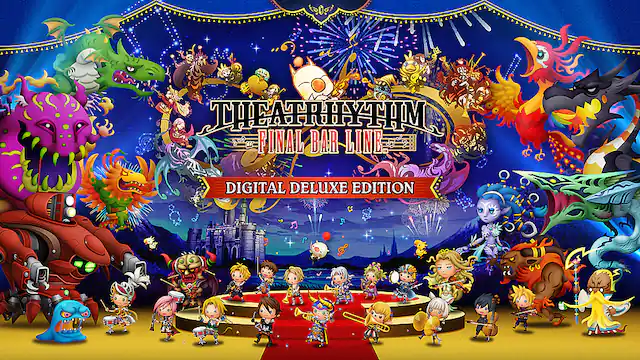 Front. Nintendo - Theatrhythm Final Bar Line. - T (Teen 13+)