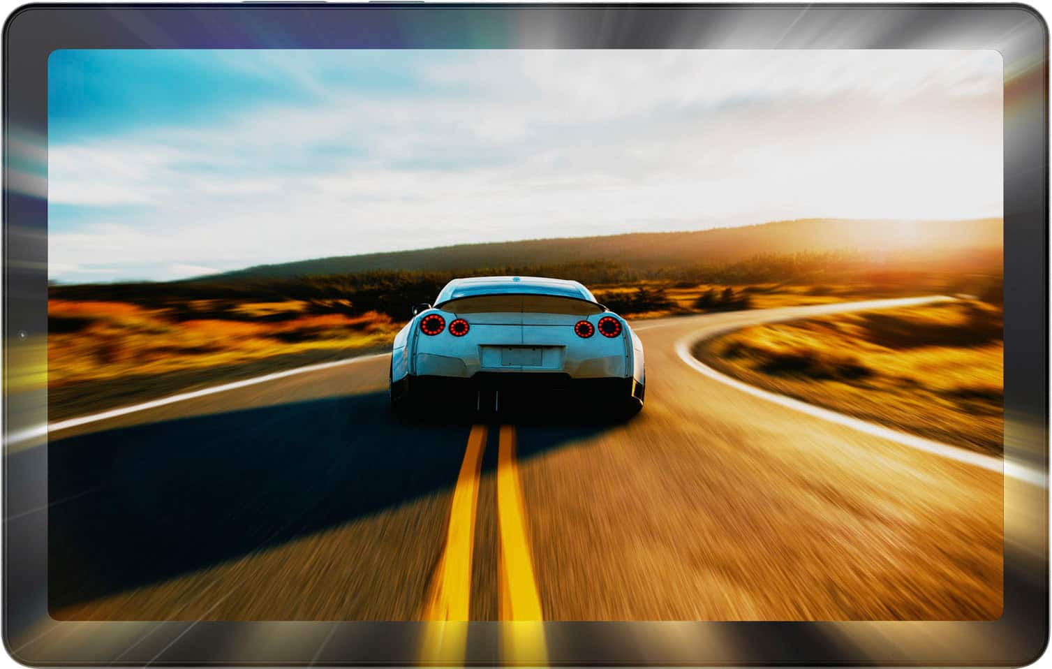 Alt View 15. Lenovo - Tab M9 - 9" Tablet - 32GB - Arctic Grey.