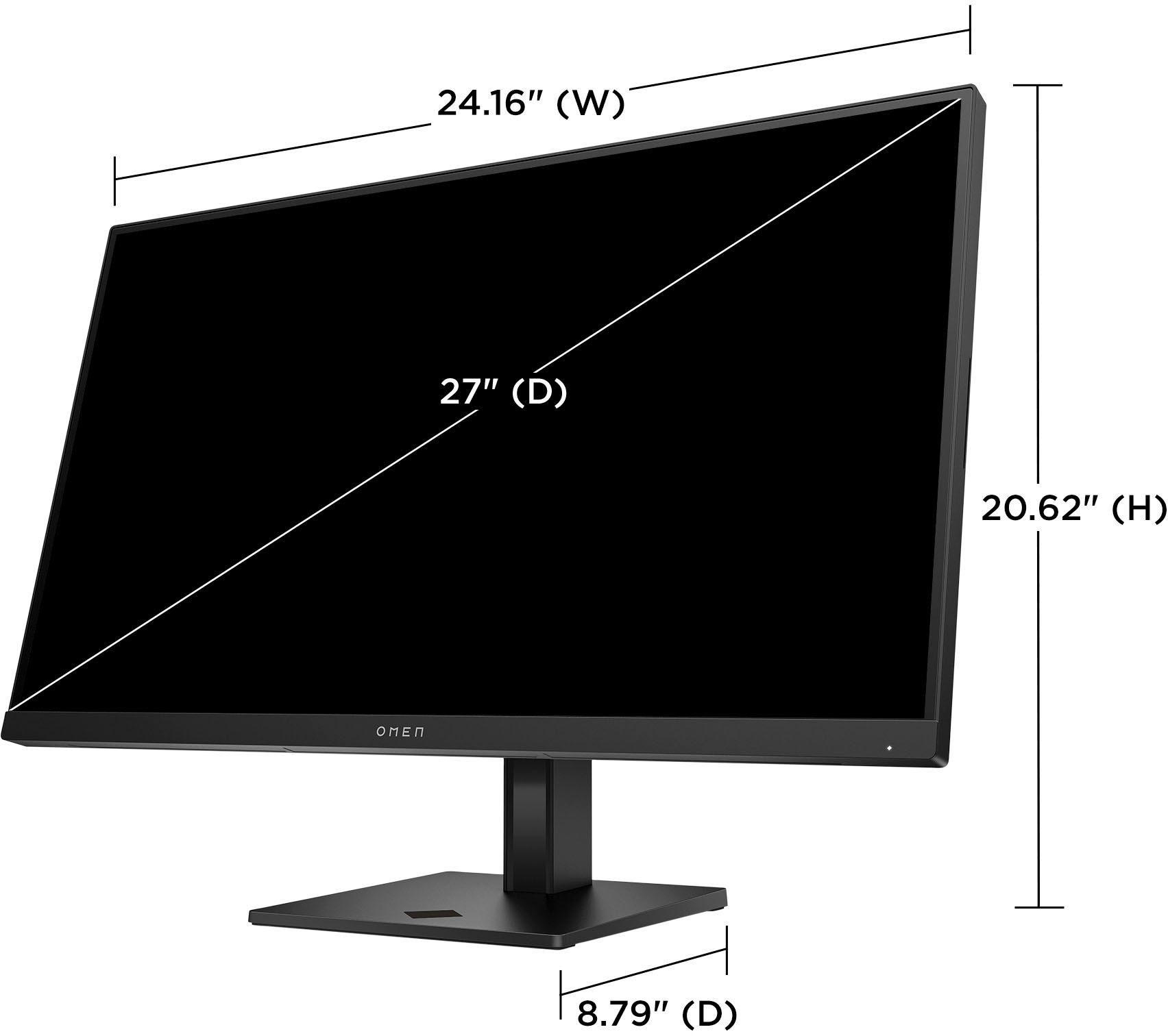 Monitor gaming OMEN 27qs de 68,6 cm (27 ) QHD QHD 2560 x 1440 a 240 Hz -  HP Store España