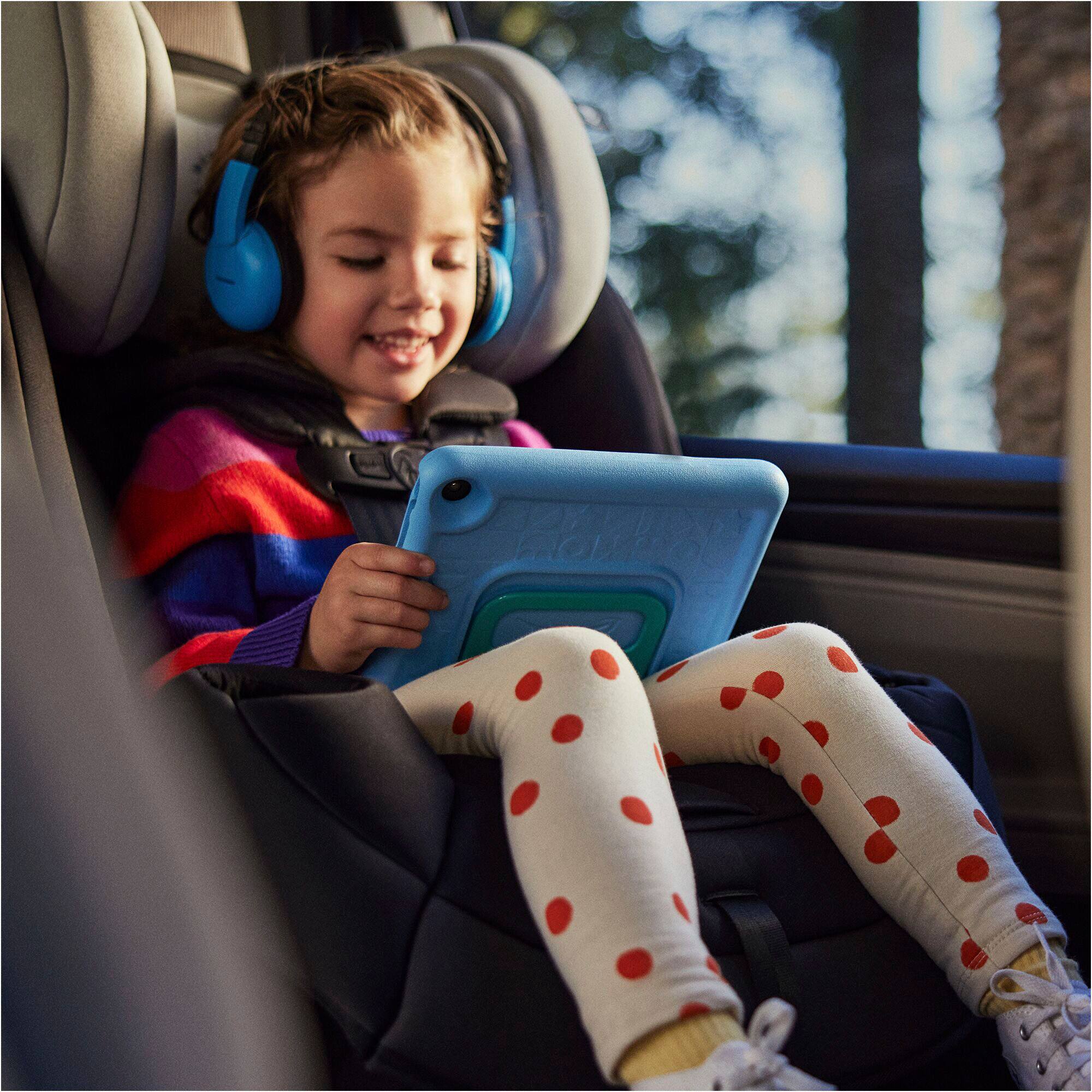 Alt View 14. Amazon - Fire 7 Kids - 7" Tablet (2023) 32GB with Amazon Kids+ (1 Year Subscription) - Purple.