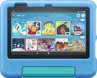 Fire 7 Kids - 7" Tablet (2023) 16GB with Amazon Kids+ (1 Year Subscription) - Blue - Front_Zoom