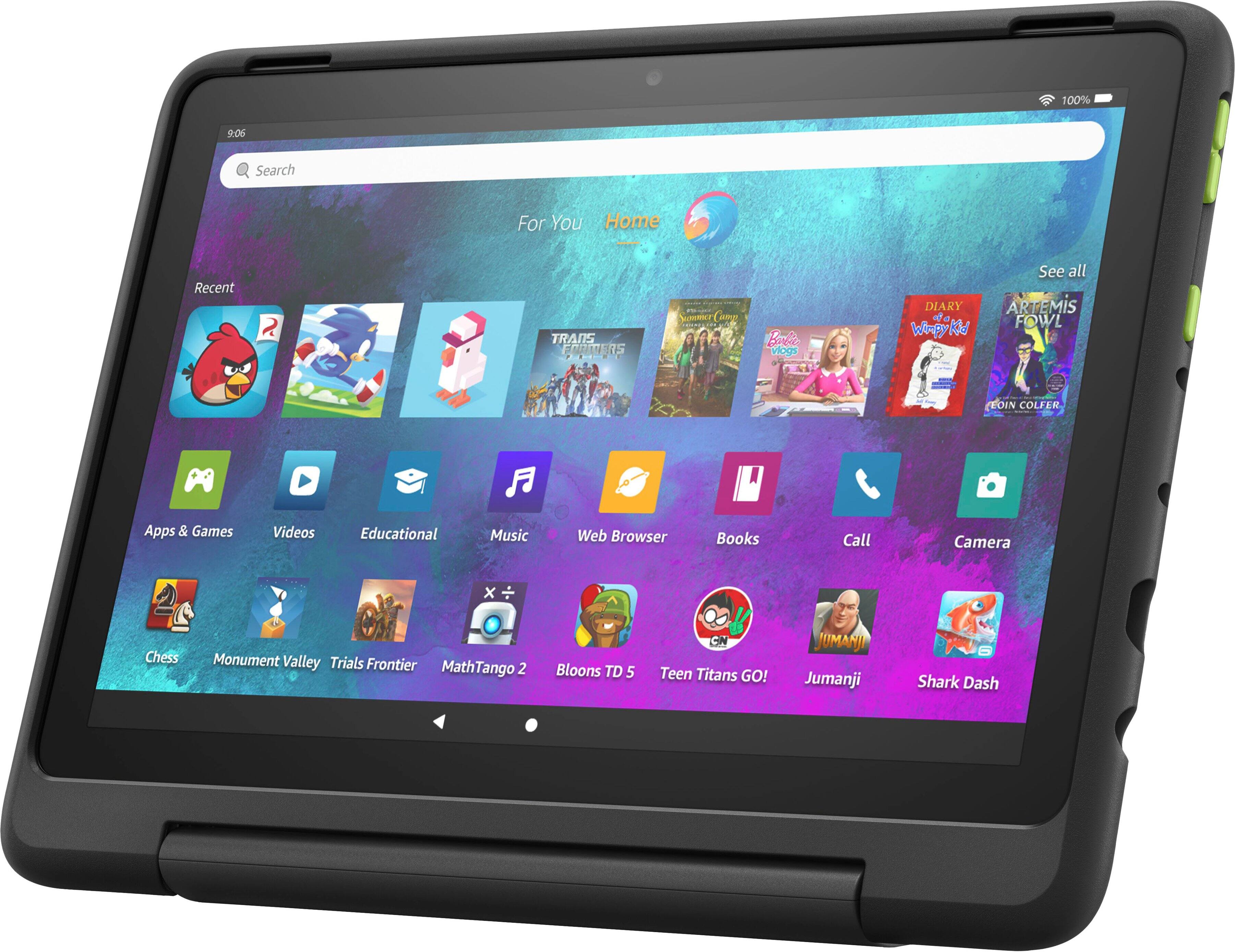 Questions and Answers Amazon Fire 10 Kids Pro 10.1” Tablet ages 6