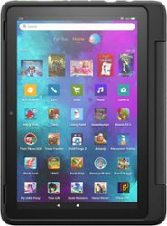 Amazon - Fire 10 Kids Pro – 10.1” Tablet – ages 6+ (2021) with Wi-Fi 32 GB - Black - Front_Zoom