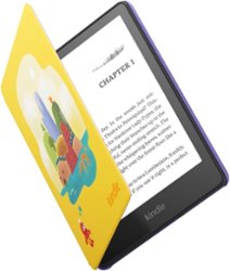 Amazon - Kindle Paperwhite Kids E-Reader 6.8" display with kid-friendly cover - 16GB - 2022 - 2023 - Robot Dreams - Angle_Zoom