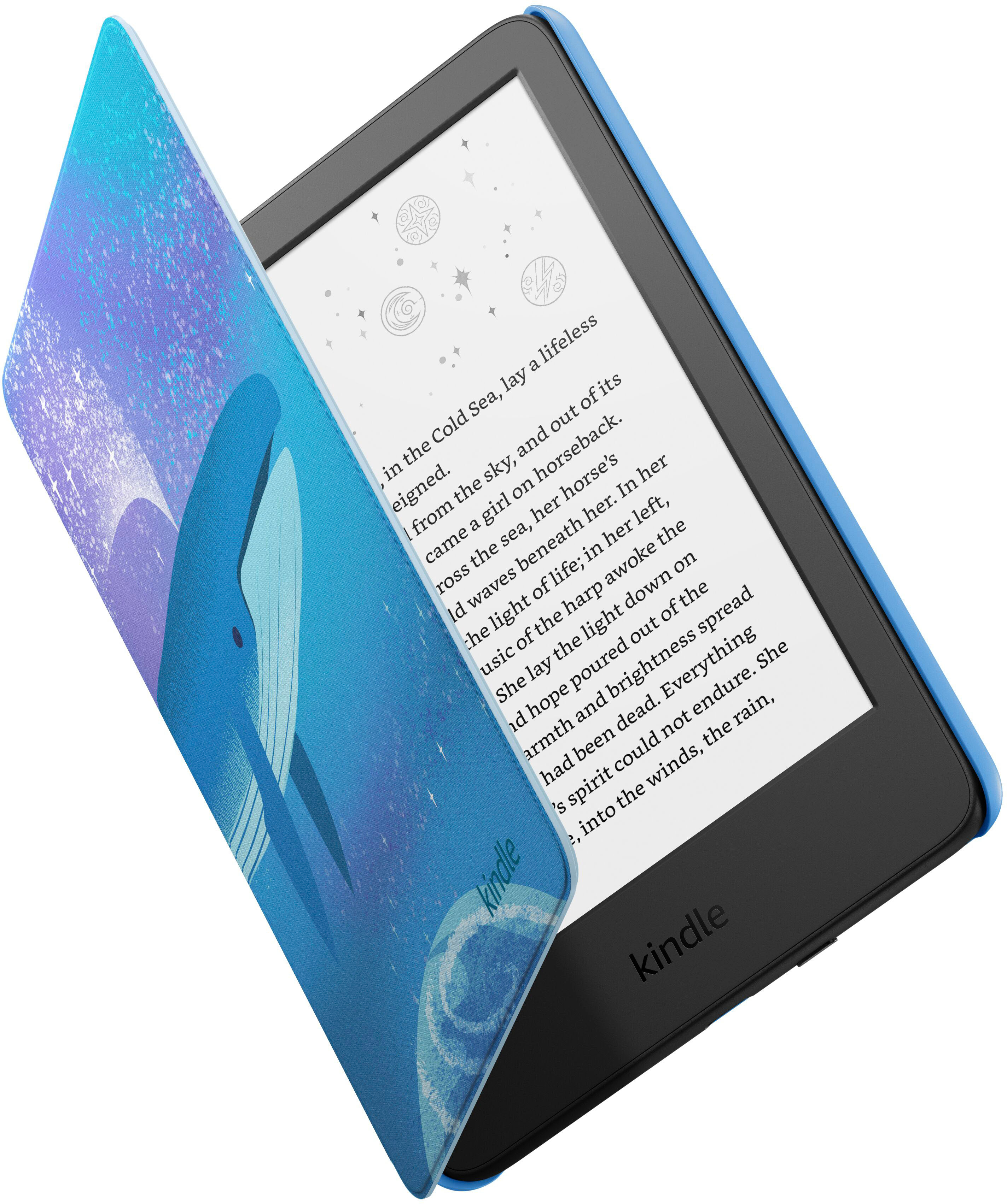 Kindle – The lightest and most compact Kindle, now with a 6” 300 ppi  high-resolution display, and 2x the storage – Black