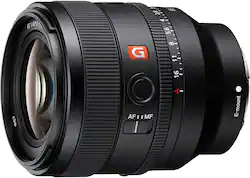 Sony - FE 50mm F1.4 GM Full-Frame Large-Aperture G Master Lens - Black - Front_Zoom