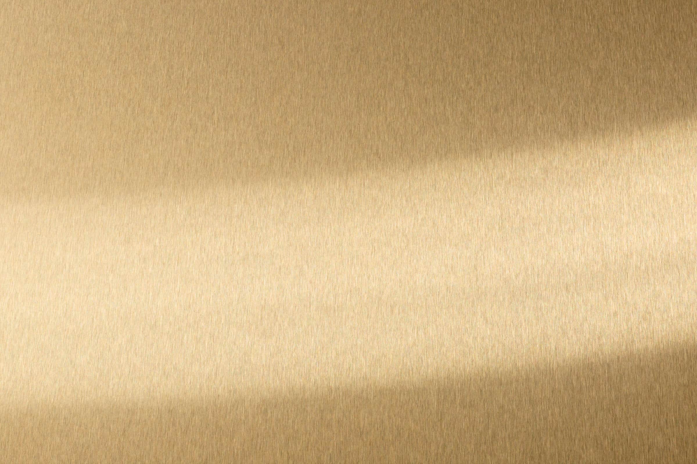 Front. Monogram - The Designer Collection 30" Column Door Panel Left - Customizable - Brass.