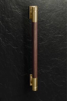 Monogram - The Designer Collection Column Handle Kit - Brass