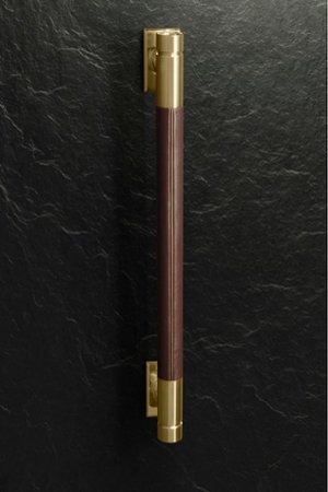 Monogram - The Designer Collection Column Handle Kit -Customizable - Brass