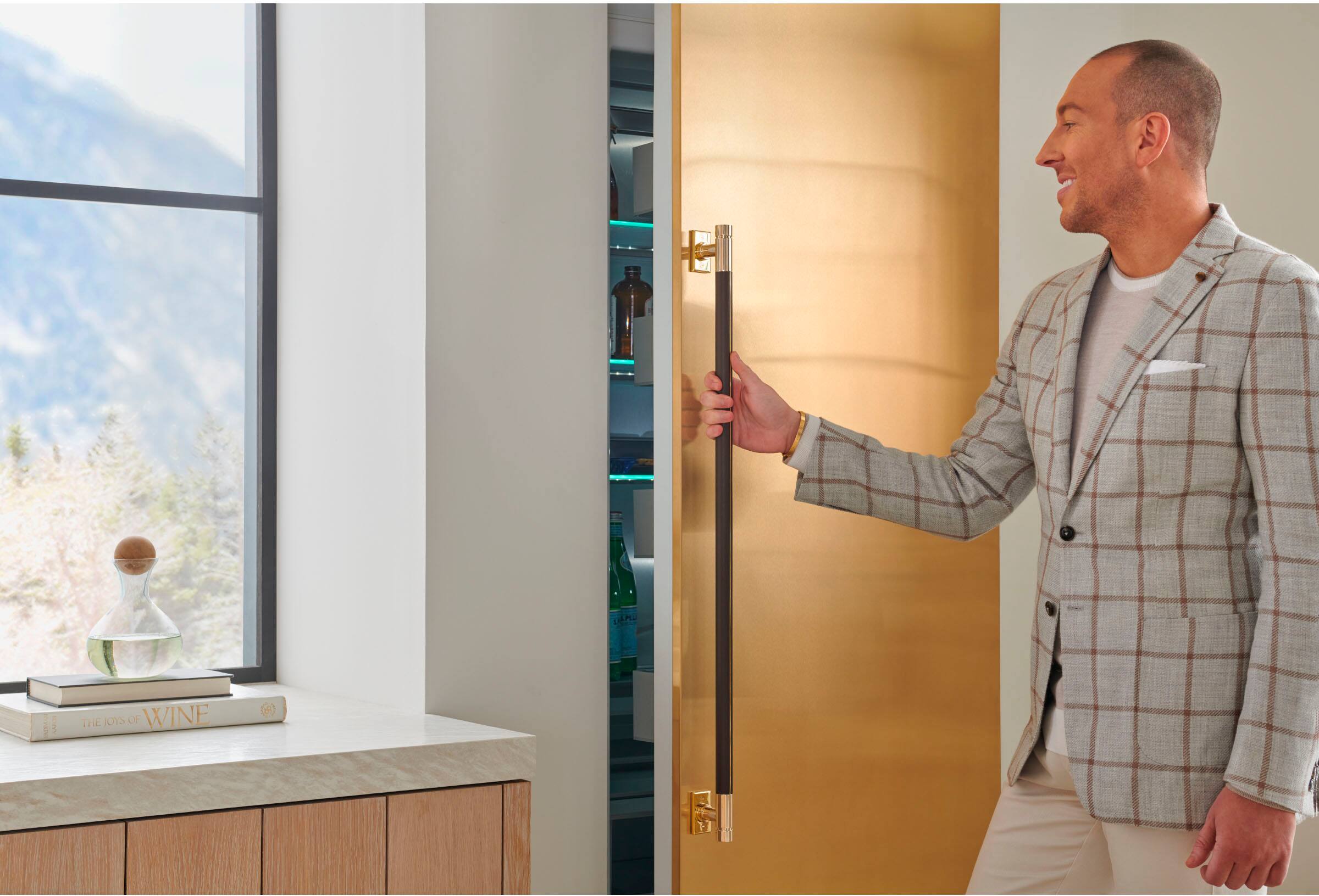 Alt View 11. Monogram - The Designer Collection Column Handle Kit -Customizable - Brass.